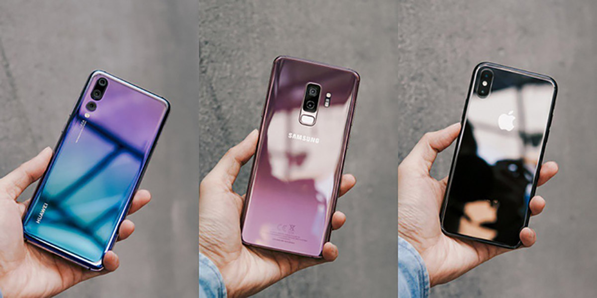 Huawei P20 Pro, Galaxy S9+ và iPhone X: theo bạn đâu là smartphone đẹp nhất?