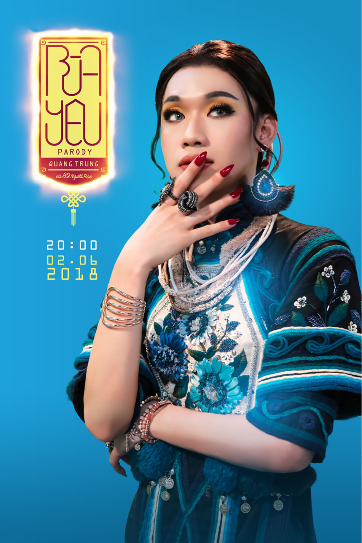 Fan xót lòng khi Quang Trung vấp ngã, té đau điếng trong Parody ‘Bùa yêu’