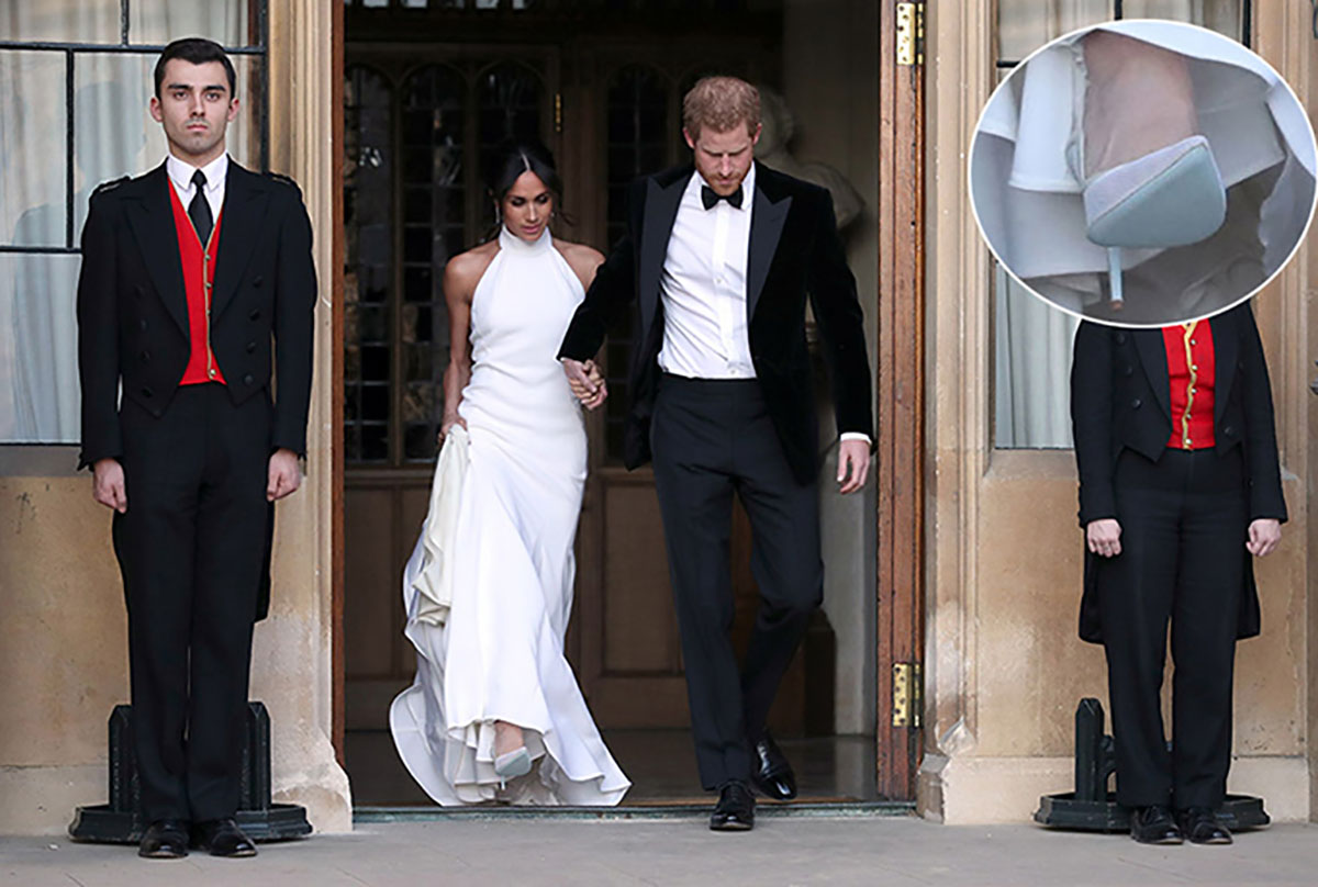 Vì sao Công Nương Meghan diện lại đồ cũ trong đám cưới thế kỷ?