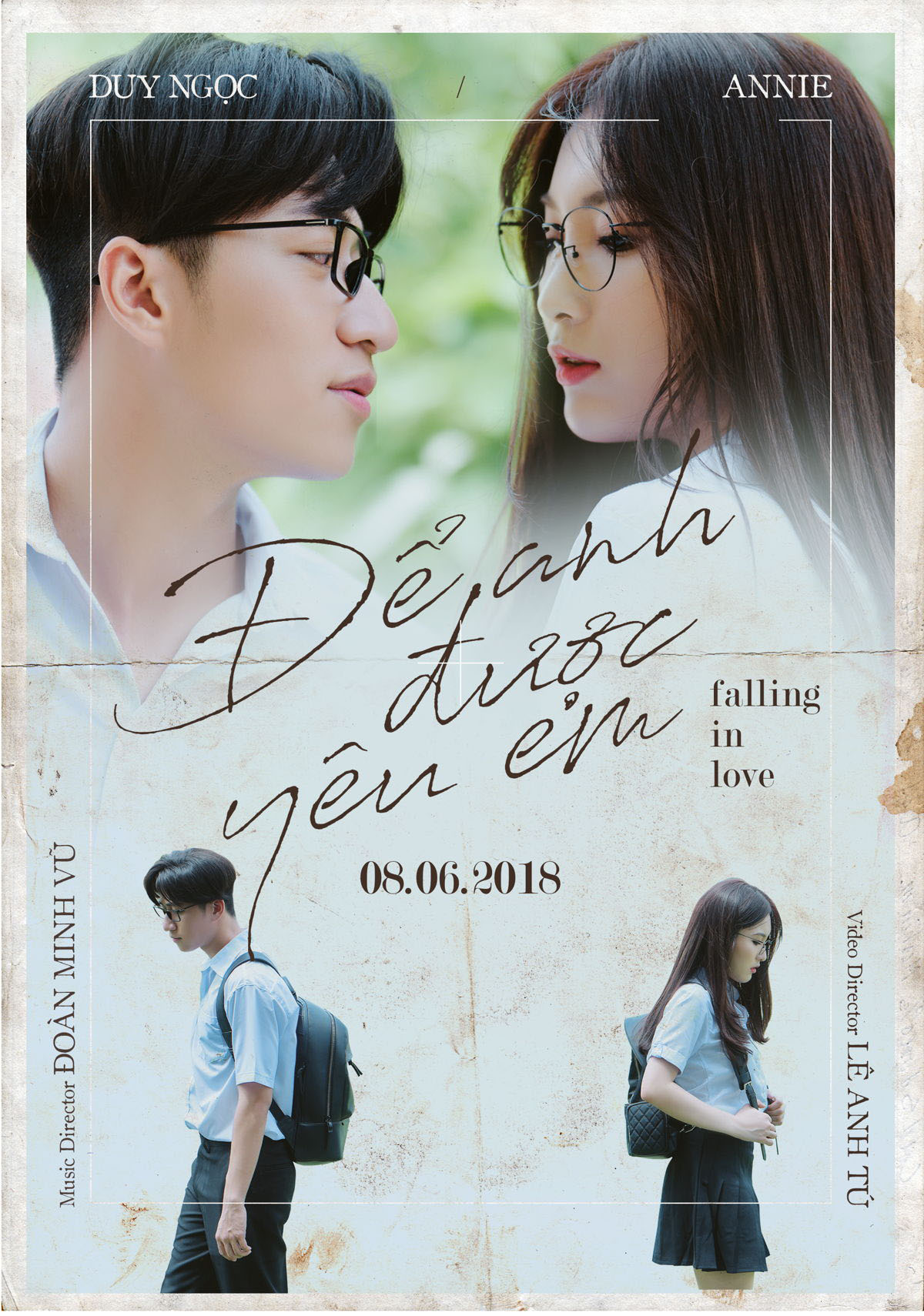 Cặp đôi Duy Ngọc – Annie hé lộ thanh xuân xưa và đậm chất thơ trong trailer MV mới