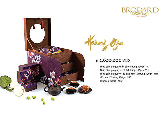 Brodard trình làng mẫu bánh trung thu 2018 tốt cho sức khỏe