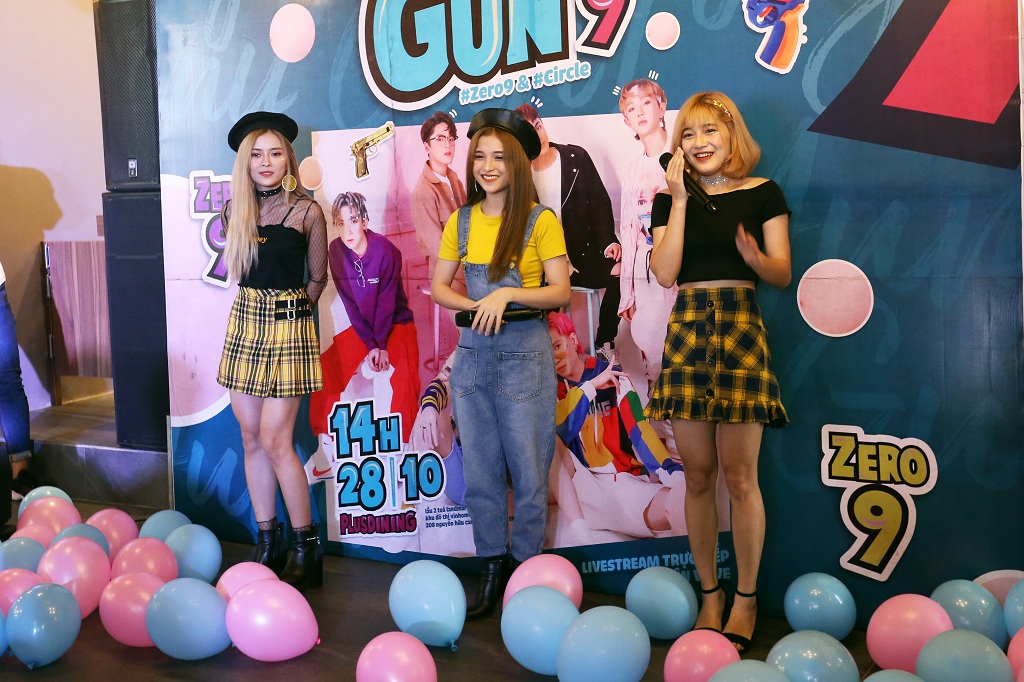 Zero 9 “quẩy hết mình” cùng các fan tại buổi Fan Meeting đầu tiên.