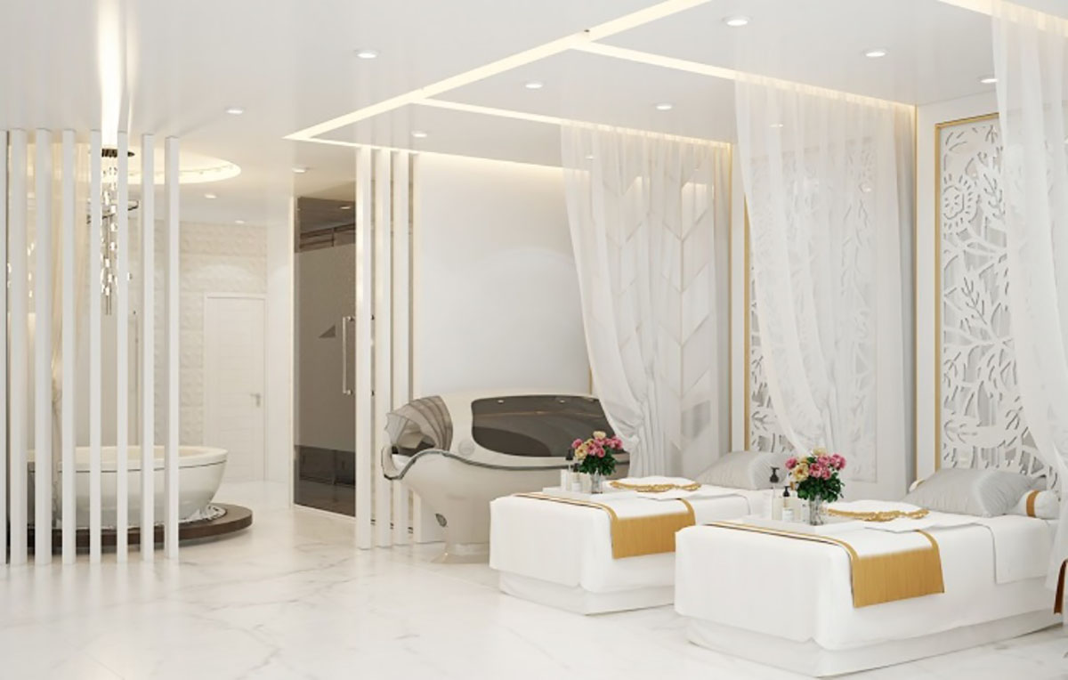 Hà Thuý Anh, Kiều Oanh chúc mừng NTK Minh Mỹ khai trương Viện thẩm mỹ chuẩn 5 sao