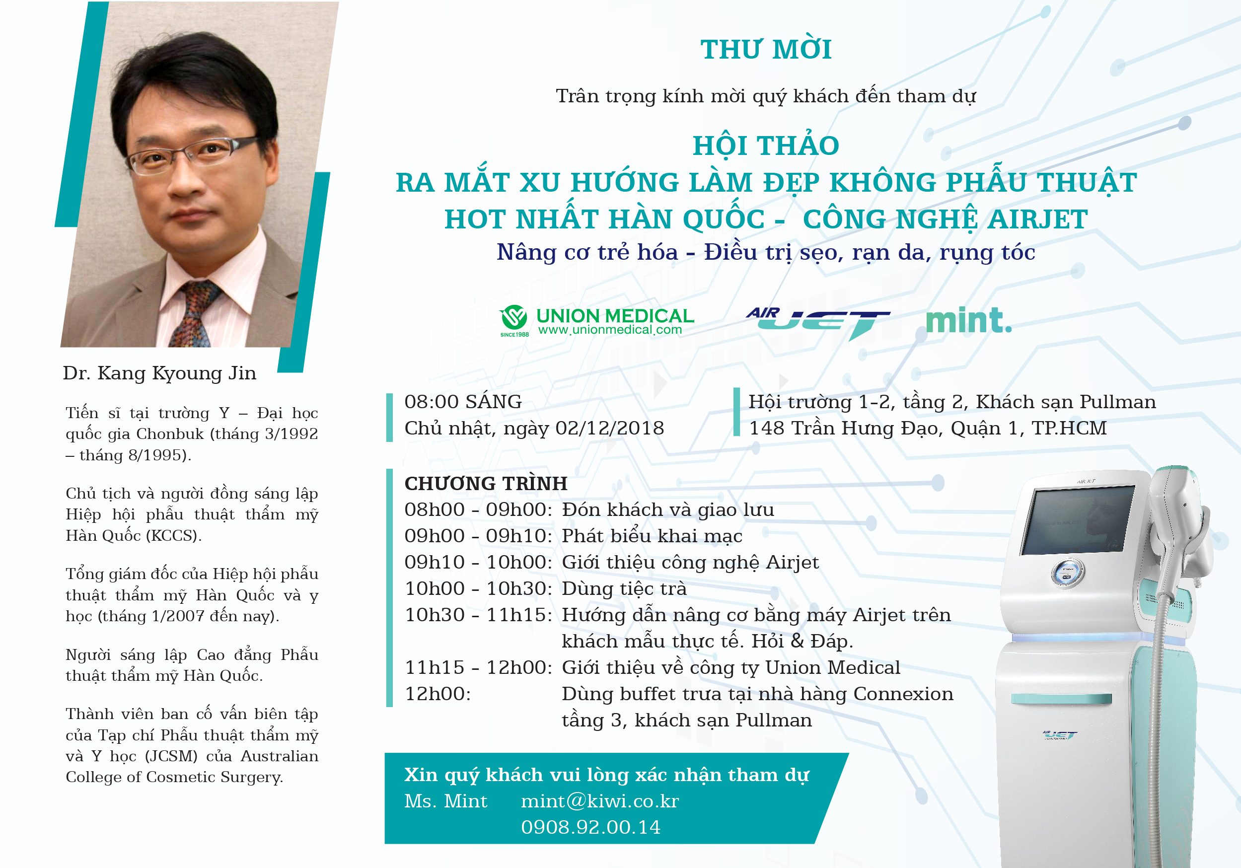 Khám phá công nghệ Airjet- nâng cơ không đau đang ‘làm mưa làm gió’ tại Hàn Quốc
