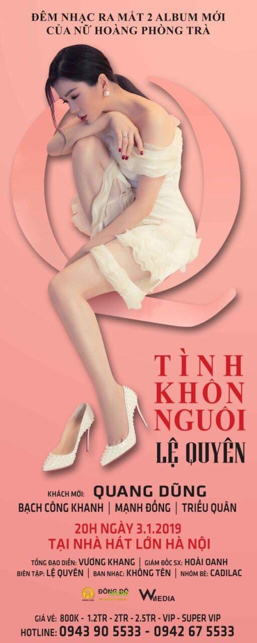 Lệ Quyên chi 4 tỷ thực hiện MV, liveshow đẳng cấp