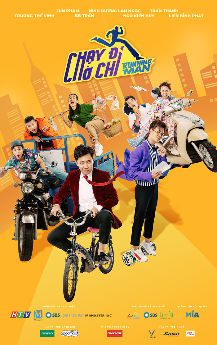 'Chạy đi chờ chi' - Running Man phiên bản Việt hé lộ dàn cast 7 thành viên cực hút
