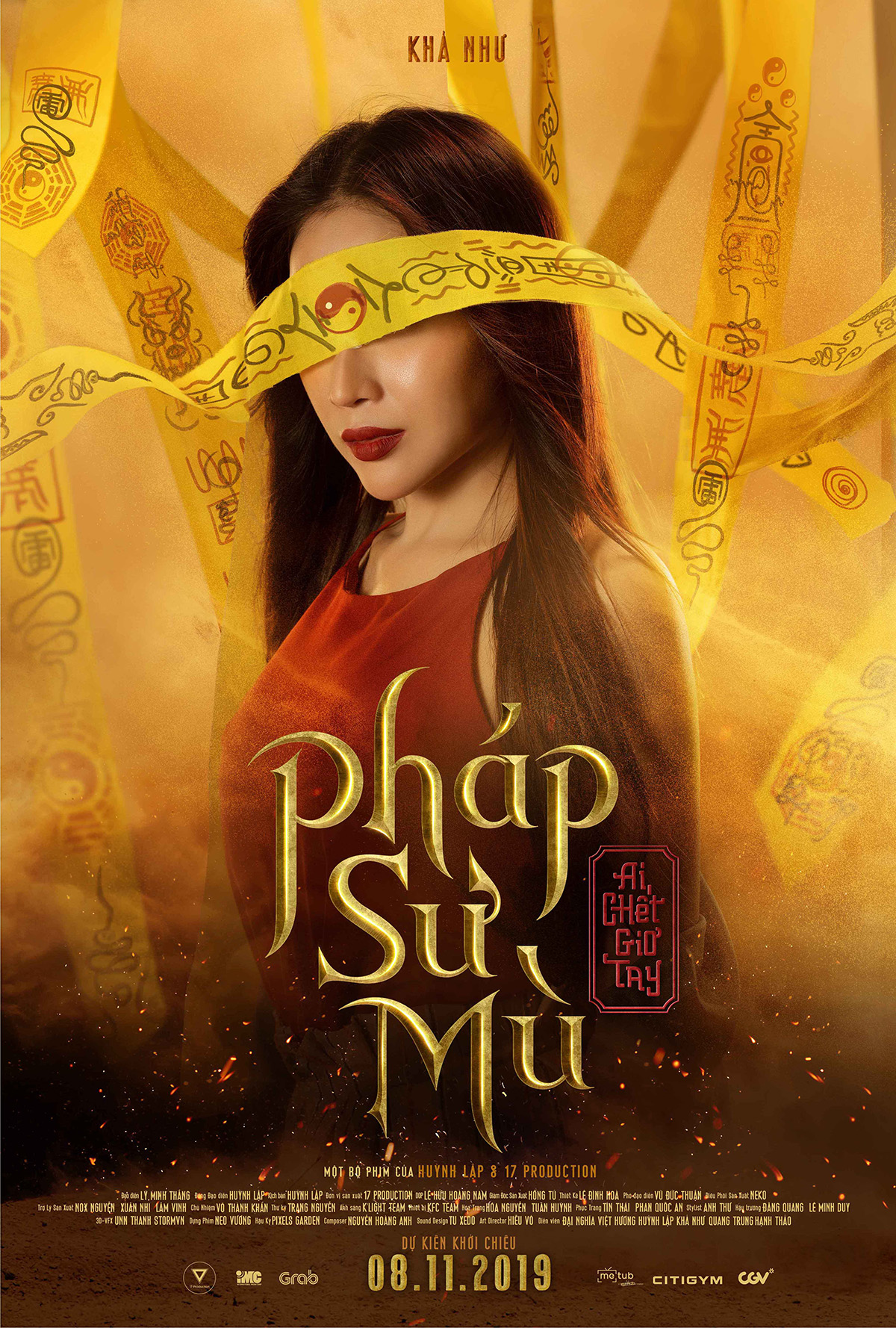 Huỳnh Lập tung tiếp Poster nhân vật trong 'Pháp sư mù' khiến fan nghẹt thở vì nóng lòng