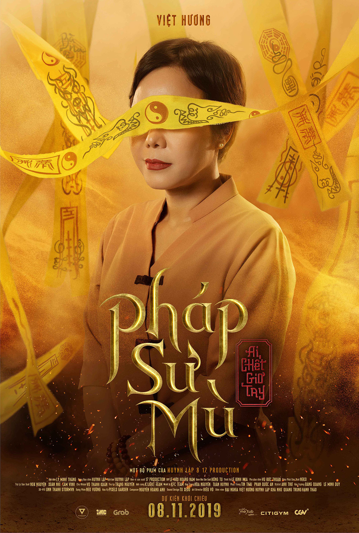 Huỳnh Lập tung tiếp Poster nhân vật trong 'Pháp sư mù' khiến fan nghẹt thở vì nóng lòng