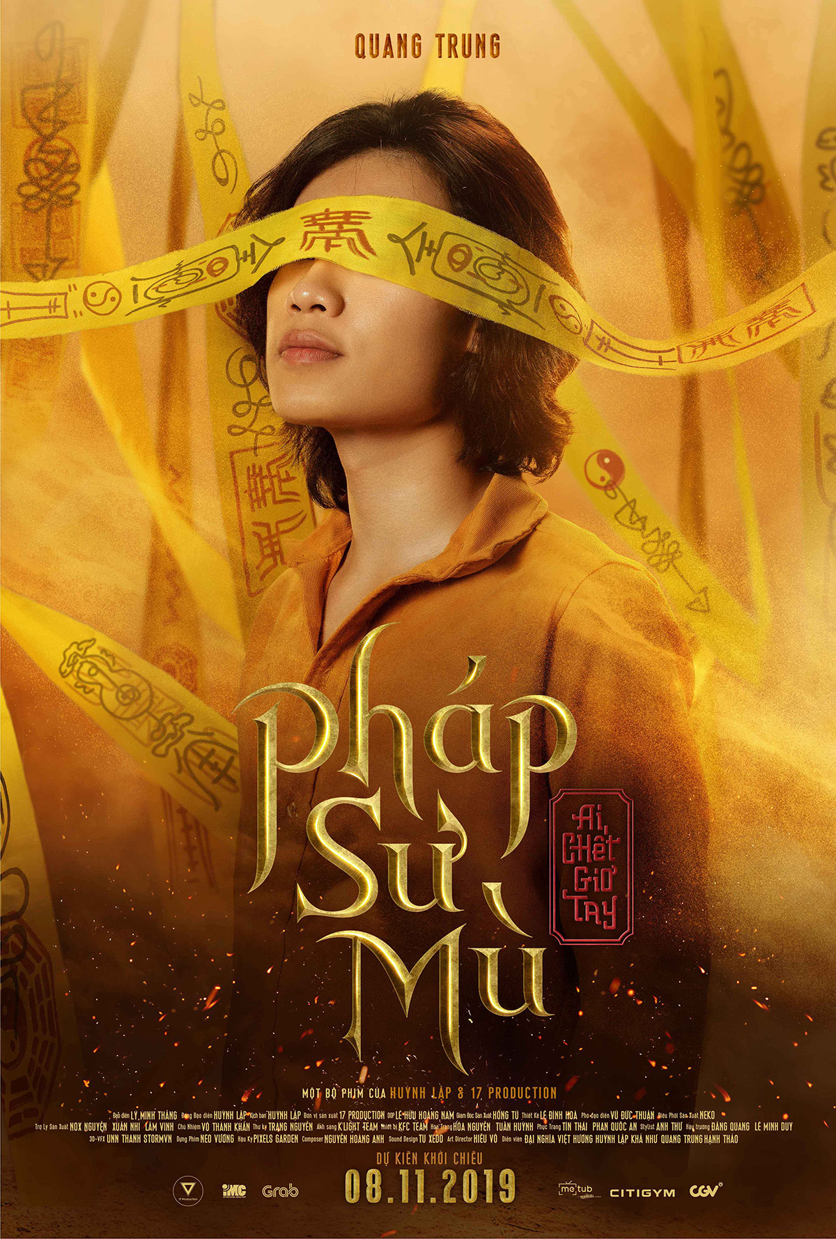 Huỳnh Lập tung tiếp Poster nhân vật trong 'Pháp sư mù' khiến fan nghẹt thở vì nóng lòng