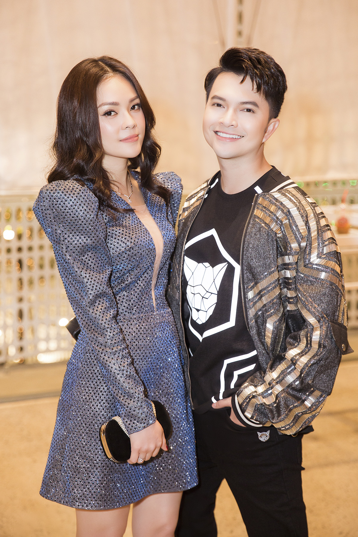 Nam Cường lột xác trẻ trung, cá tính đi xem show thời trang Chung Thanh Phong