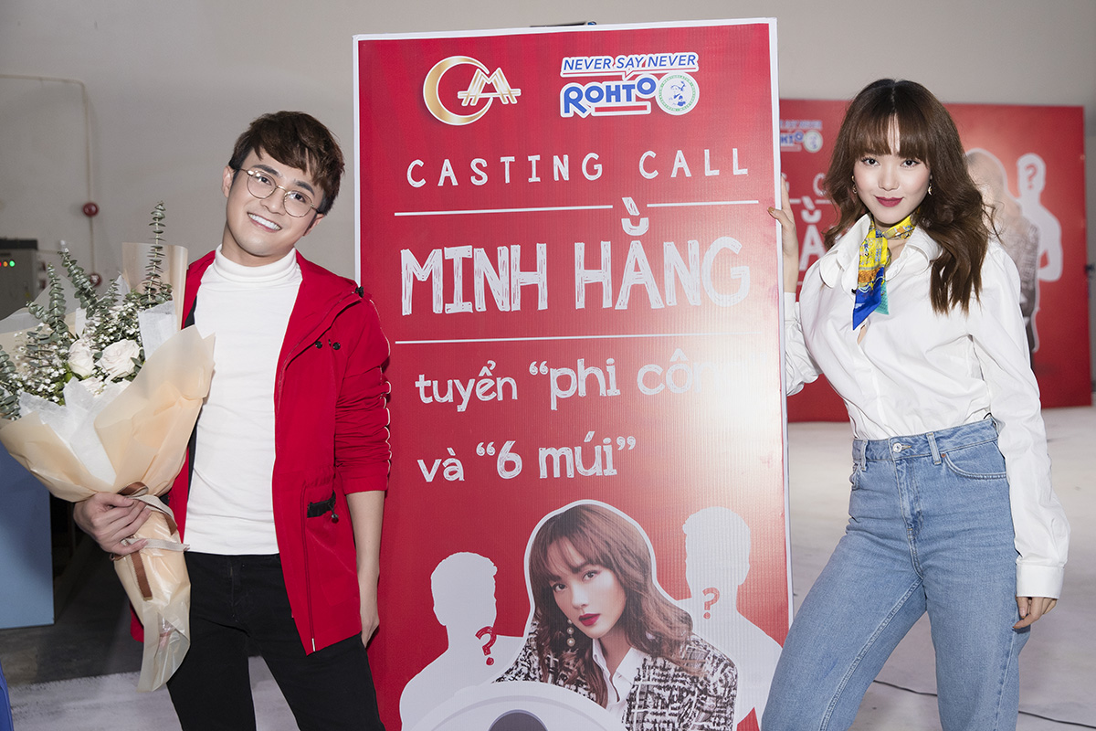 Minh Hằng, Huỳnh Lập ‘khích’ dàn trai đẹp 6 múi ‘thoải mái cởi’ trong buổi casting cho Web Drama mới