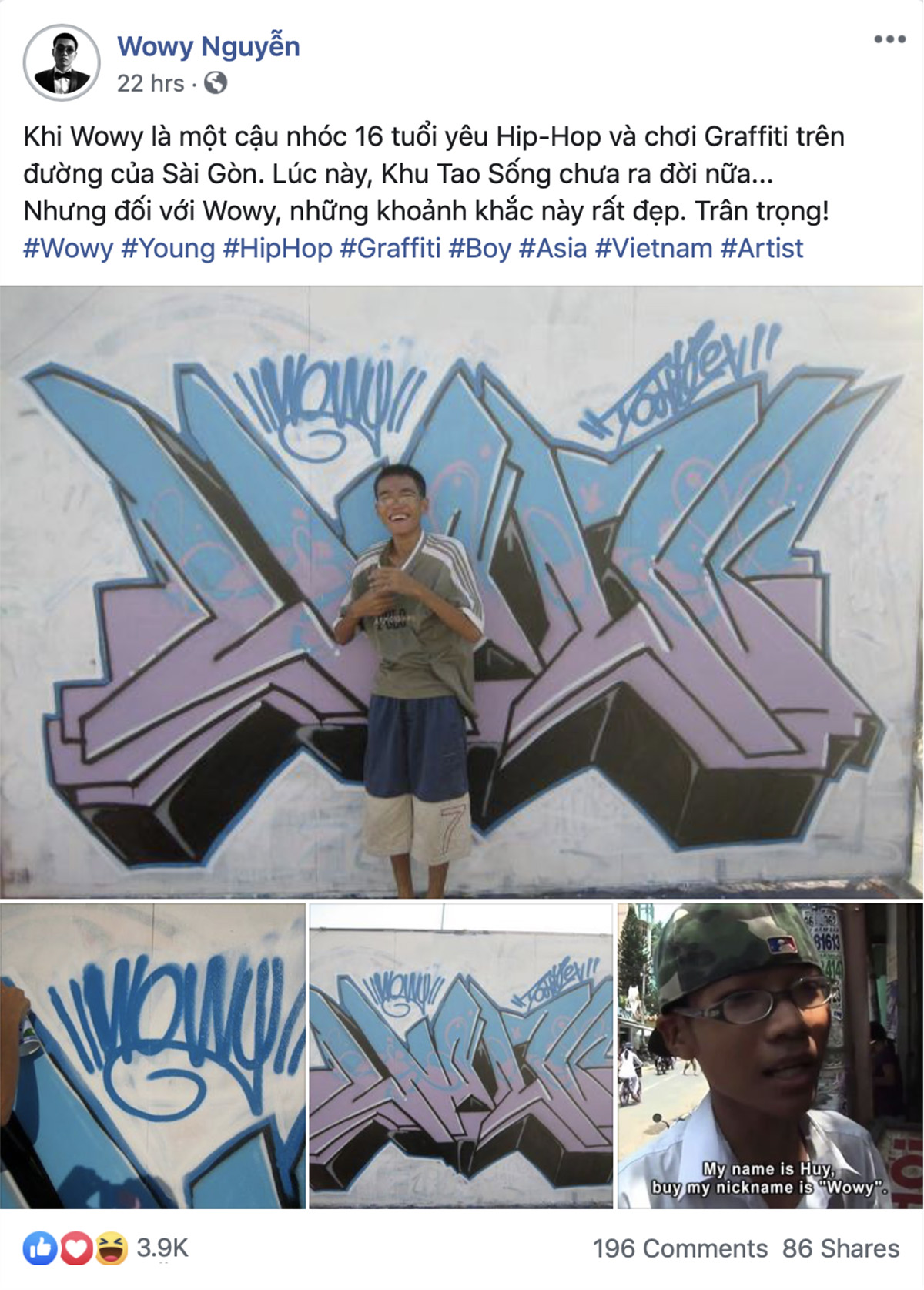 Wowy – Rapper đa tài luôn khẳng định chất riêng và thành công