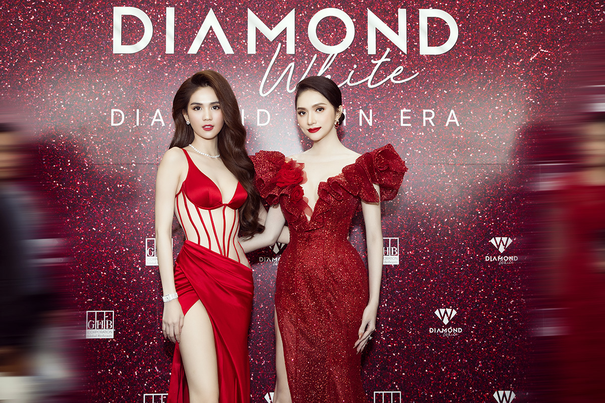 Hoa hậu Hương Giang trở thành Tân Đại sứ thương hiệu Diamond White của CEO Ngọc Trinh