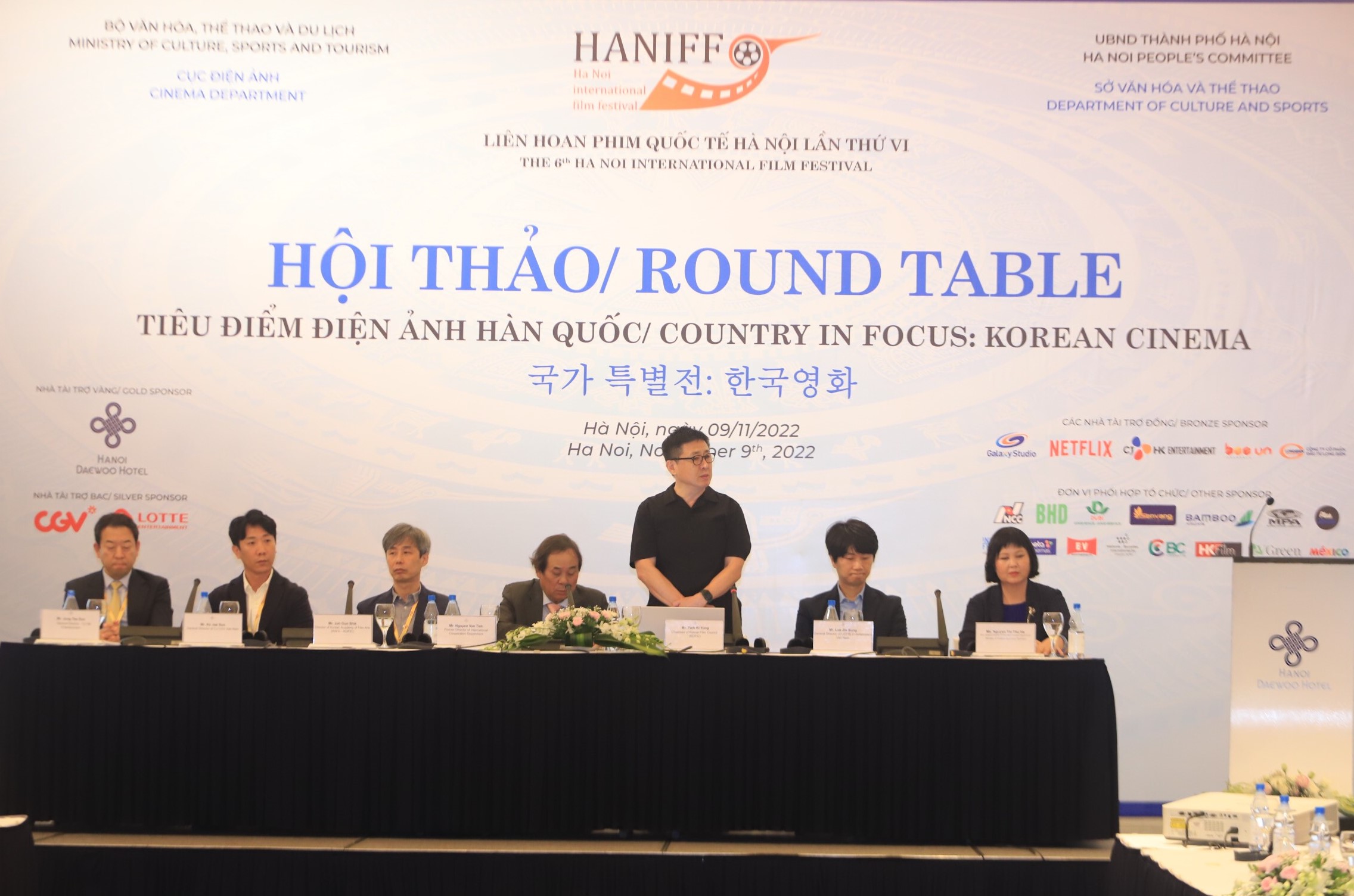 Hội thảo “Tiêu điểm Điện ảnh Hàn Quốc” tại HANIFF 2022