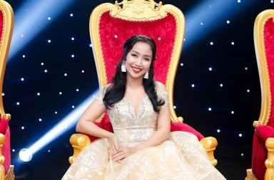 Ốc Thanh Vân lộng lẫy như công chúa đi dự lễ hội cùng thiếu nhi